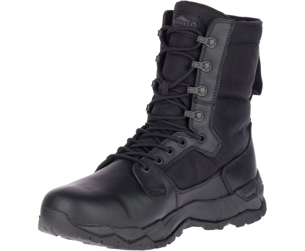 Merrell Boots Black - MQC Patrol Waterproof - Womens 34SERWVMI